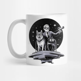 Funny Dog Spy - Cosmic Adventure Mug